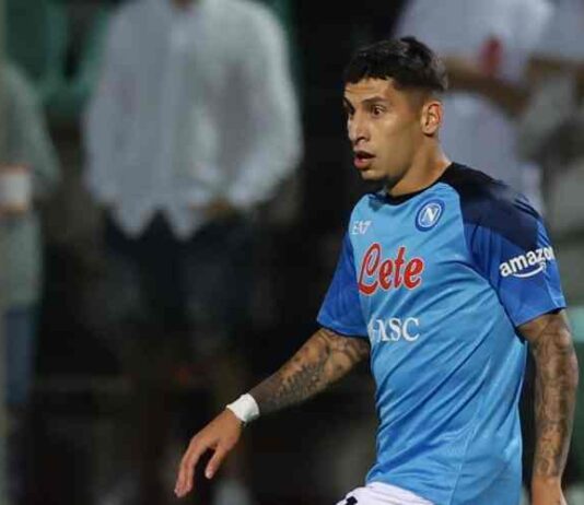 Napoli’s Olivera Sidelined with Injury, Set to Miss Juventus Clash