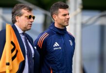 Giuntoli: Thiago Motta’s job ‘is not in question’ following Juve’s Coppa Italia exit