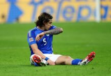 Italy boss Luciano Spalletti on Arsenal’s Riccardo Calafiori: “His knee feels strange”
