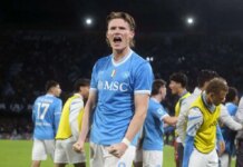 Napoli schedule contract talks with Scott McTominay