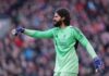 Liverpool’s Alisson: Entourage flying to Italy for Juventus talks