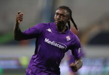 Como’s first bid for Fiorentina’s Moise Kean rejected as La Viola make demand clear