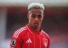 Milan closing in on Nottingham Forest’s Omari Hutchinson