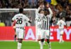 Which Juventus players are away on international duty during the extended break?