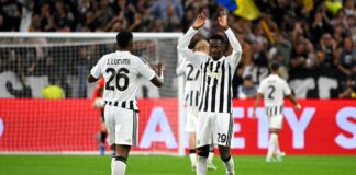 Which Juventus players are away on international duty during the extended break?