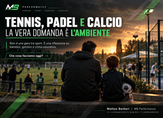 Il tennis supera il calcio. Ma la vera domanda è: quale ambiente sportivo stiamo offrendo ai nostri figli?