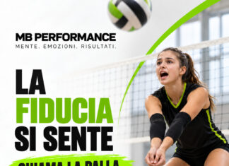 Pallavolo: chiamare la palla è una scelta di fiducia Giovane pallavolista che chiama la palla durante una ricezione